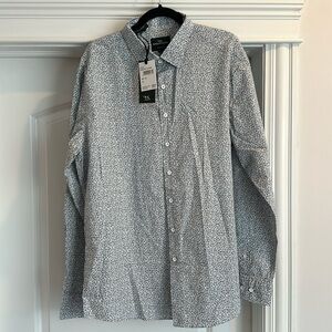XXL New With Tags Rodd & Gunn Sport Botton Up Dress Shirt Pattern